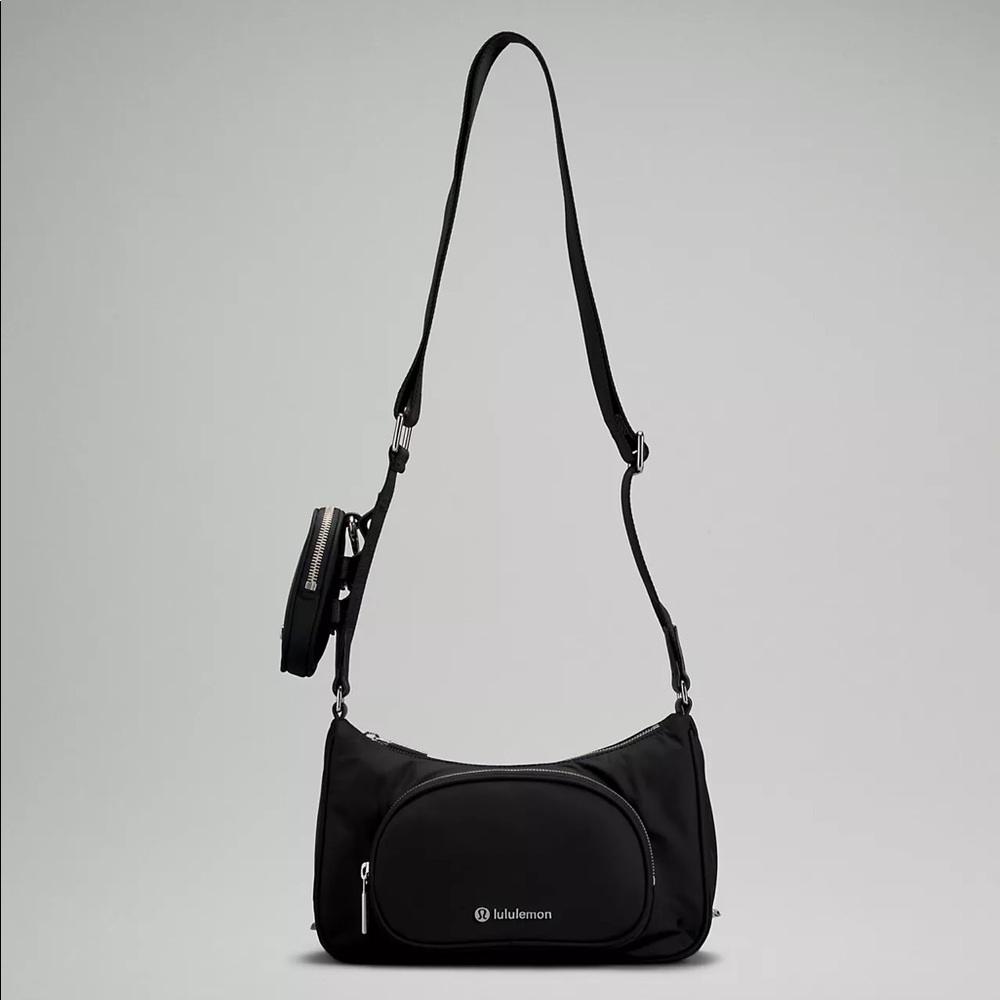 NWT Lululemon Crossbody with Nano Pouch in Black